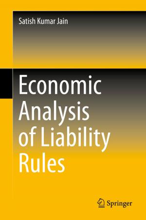 Cover of the book Economic Analysis of Liability Rules by Usha Menon