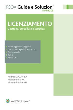 Cover of the book Licenziamento by Massimo Fabio