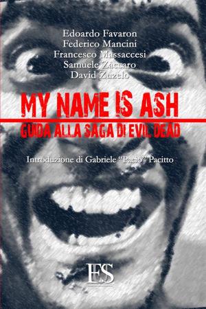 Book cover of My name is Ash. Guida alla saga di Evil Dead