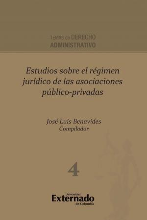 Cover of Estudios sobre el régimen jurídico de las asociaciones público-privadas