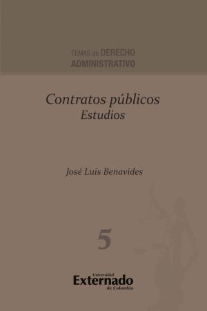 Book cover of Contratos públicos Estudios