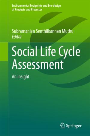 Cover of the book Social Life Cycle Assessment by Kumar V. Pratap, Rajesh Chakrabarti