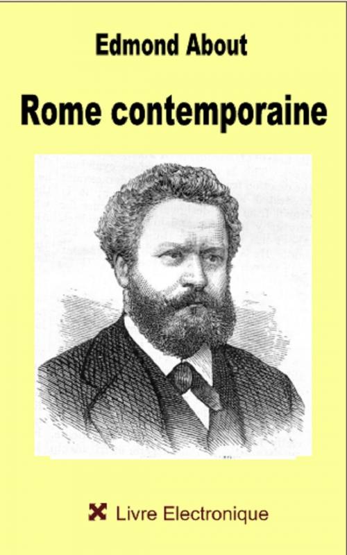 Cover of the book Rome Contemporaine by Edmond About, PRB