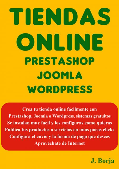 Cover of the book Tiendas Online by Jose Borja, J.Borja