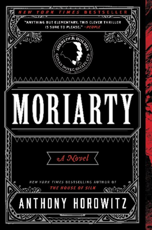 Cover of the book Moriarty by Anthony Horowitz, Harper