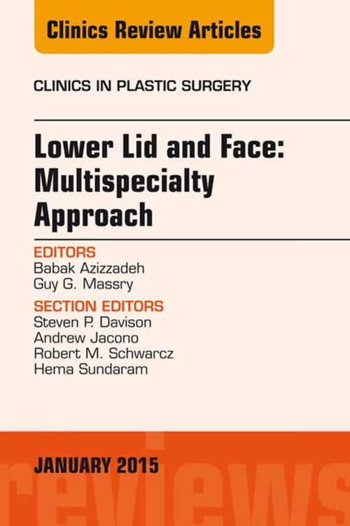 Cover of the book Lower Lid and Midface: Multispecialty Approach, An Issue of Clinics in Plastic Surgery, E-Book by Babak Azizzadeh, MD, FACS, Elsevier Health Sciences