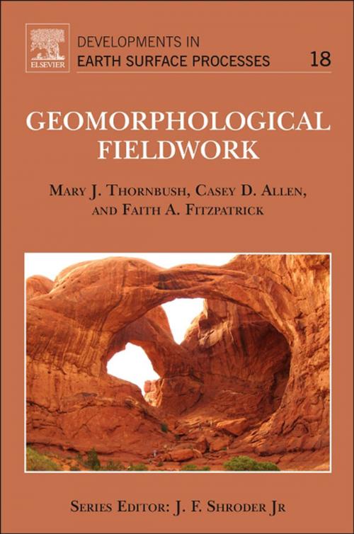 Cover of the book Geomorphological Fieldwork by Mary J Thornbush, Casey D. Allen, Faith A. Fitzpatrick, Elsevier Science
