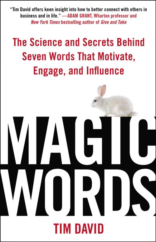 Cover of the book Magic Words by Tim David, Penguin Publishing Group