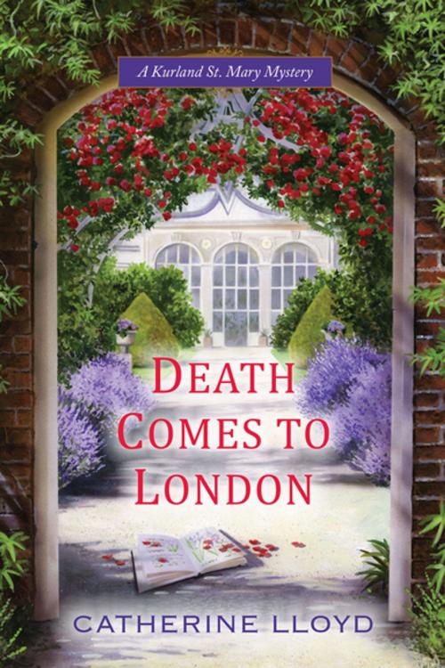 Cover of the book Death Comes to London by Catherine Lloyd, Kensington Books