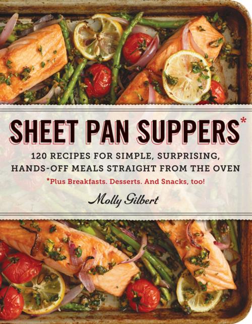 Cover of the book Sheet Pan Suppers by Molly Gilbert, Workman Publishing Company