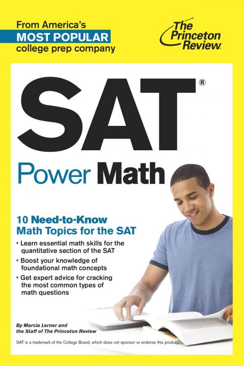 Cover of the book SAT Power Math by The Princeton Review, Random House Children's Books