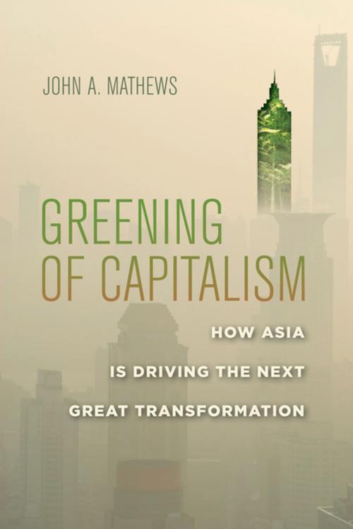 Cover of the book Greening of Capitalism by John A. Mathews, Stanford University Press