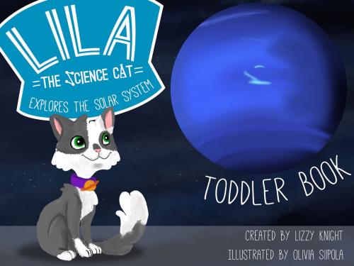 Cover of the book Lila the Science Cat Explores the Solar System by Lizzy Knight, Lila the Science Cat