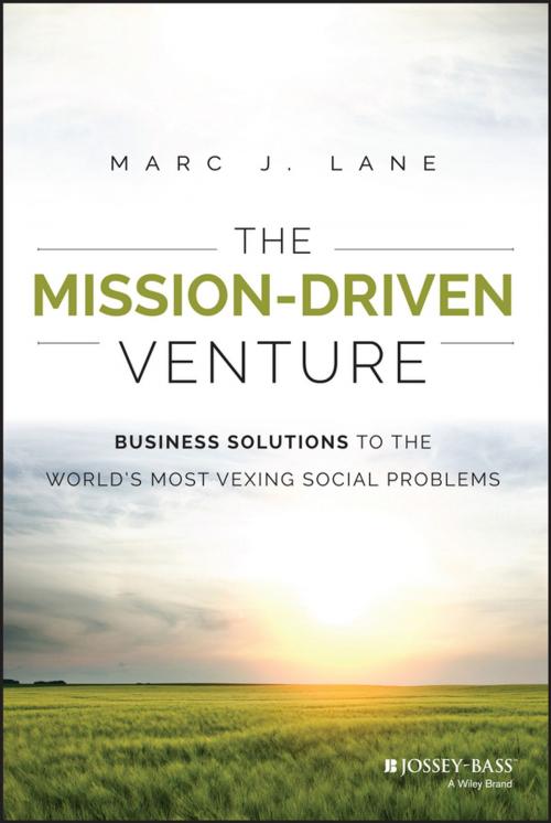 Cover of the book The Mission-Driven Venture by Marc J. Lane, Wiley