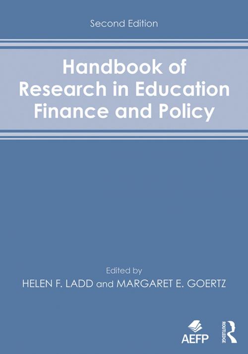 Cover of the book Handbook of Research in Education Finance and Policy by , Taylor and Francis