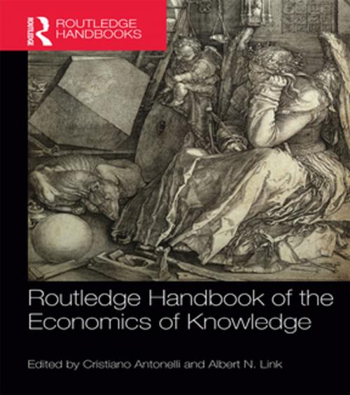 Cover of the book Routledge Handbook of the Economics of Knowledge by , Taylor and Francis