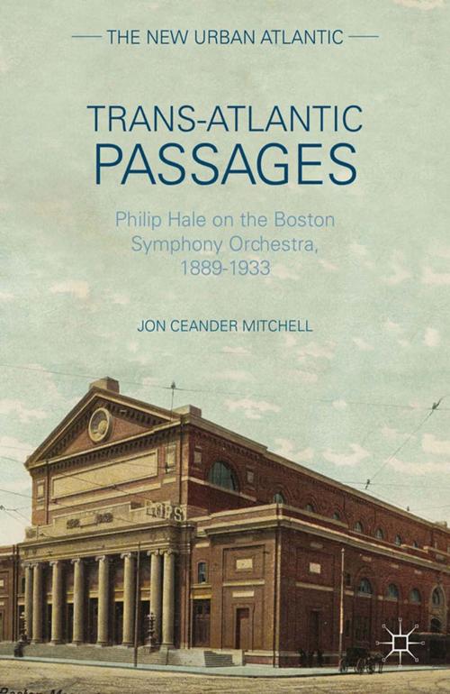 Cover of the book Trans-Atlantic Passages by J. Mitchell, Palgrave Macmillan US