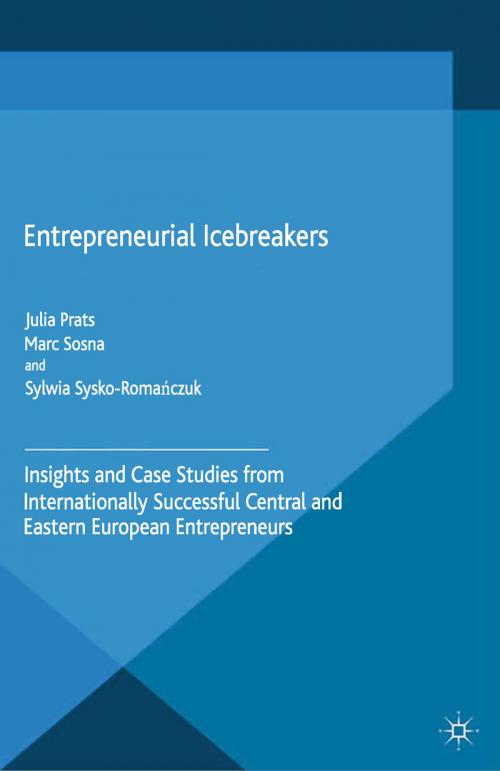 Cover of the book Entrepreneurial Icebreakers by J. Prats, M. Sosna, S. Sysko-Romanczuk, Sylwia Sysko-Roma?czuk, Palgrave Macmillan UK