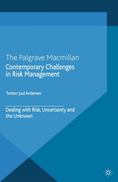 Cover of the book Contemporary Challenges in Risk Management by , Palgrave Macmillan UK