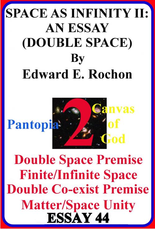 Cover of the book Space as Infinity II: An Essay (Double Space) by Edward E. Rochon, Edward E. Rochon