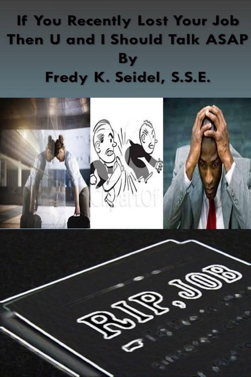Cover of the book If You Recently Lost Your Job Then U and I Should Talk ASAP by Fredy Seidel, Fredy Seidel