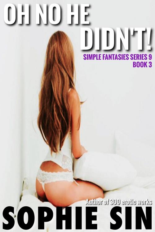 Cover of the book Oh No He Didn't! (Simple Fantasies Series 9, Book 3) by Sophie Sin, Lunatic Ink Publishing