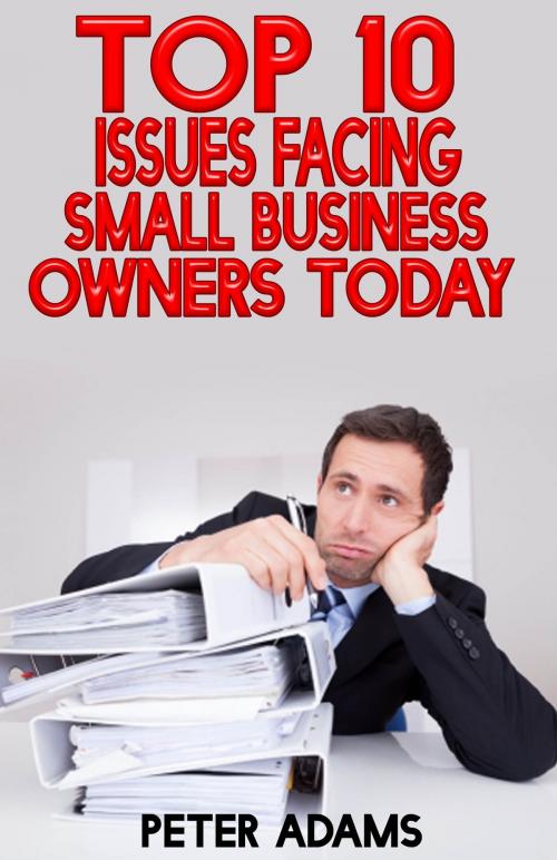 Cover of the book Top 10 Issues Facing Small Businesses Today by Peter Adams, Peter Adams