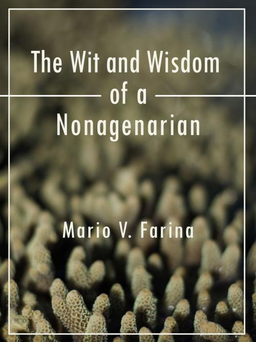 Cover of the book The Wit and Wisdom of a Nonagenarian by Mario V. Farina, Mario V. Farina