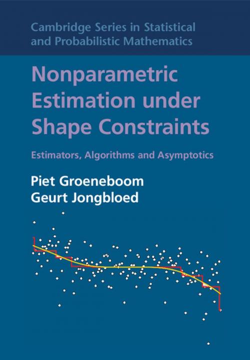 Cover of the book Nonparametric Estimation under Shape Constraints by Piet Groeneboom, Geurt Jongbloed, Cambridge University Press