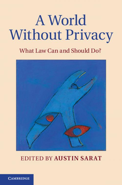 Cover of the book A World without Privacy by , Cambridge University Press