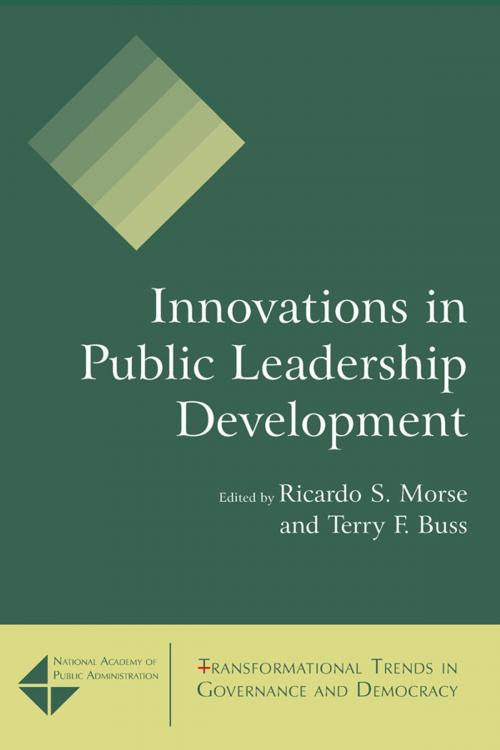 Cover of the book Innovations in Public Leadership Development by Ricardo S. Morse, Terry F. Buss, Taylor and Francis