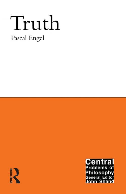 Cover of the book Truth by Pascal Engel, Taylor and Francis