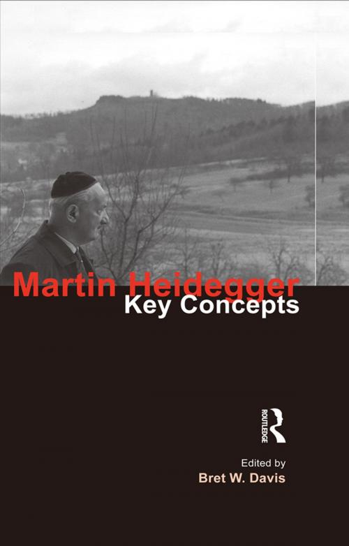 Cover of the book Martin Heidegger by Bret W. Davis, Taylor and Francis