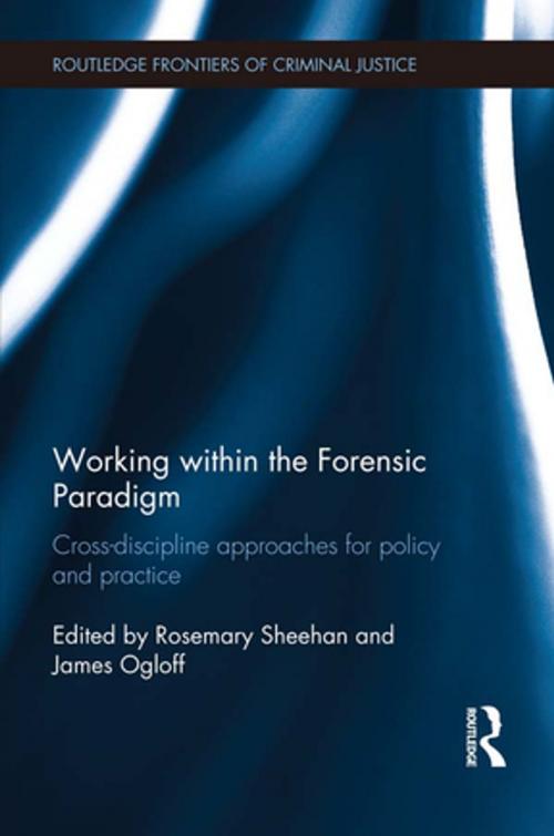 Cover of the book Working within the Forensic Paradigm by , Taylor and Francis