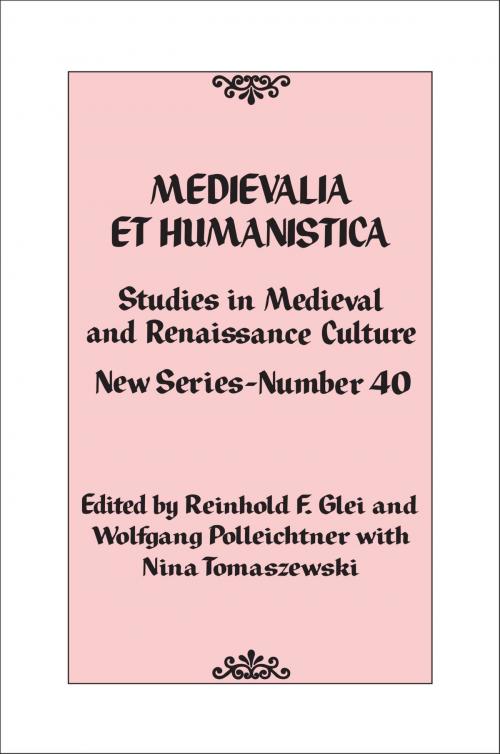 Cover of the book Medievalia et Humanistica, No. 40 by , Rowman & Littlefield Publishers
