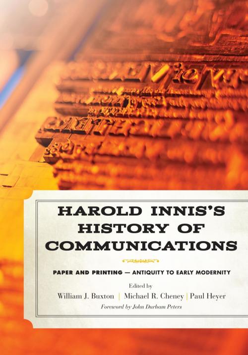 Cover of the book Harold Innis's History of Communications by , Rowman & Littlefield Publishers