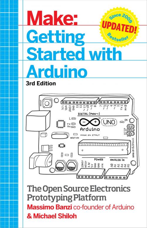 Cover of the book Getting Started with Arduino by Massimo  Banzi, Michael Shiloh, Maker Media, Inc