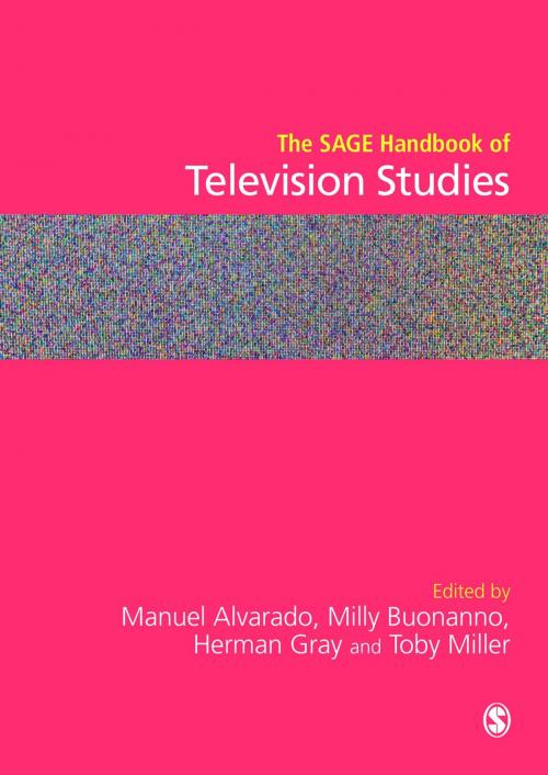 Cover of the book The SAGE Handbook of Television Studies by , SAGE Publications