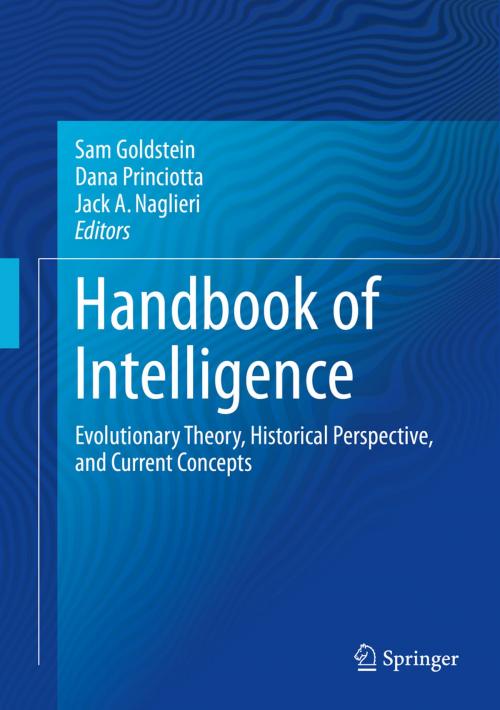 Cover of the book Handbook of Intelligence by , Springer New York