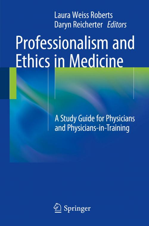 Cover of the book Professionalism and Ethics in Medicine by , Springer New York
