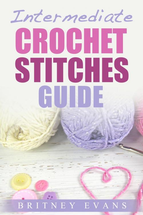 Cover of the book Intermediate Crochet Stitches Guide by Britney Evans, Britney Evans