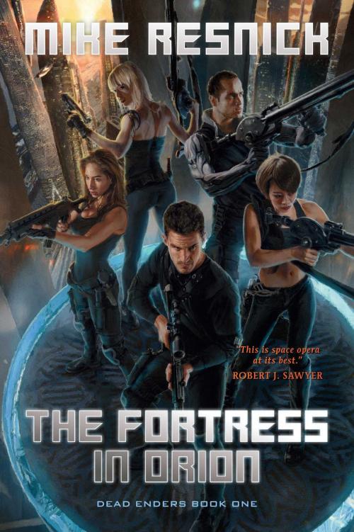 Cover of the book The Fortress in Orion by Mike Resnick, Pyr