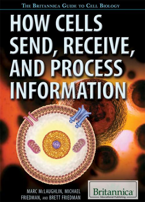 Cover of the book How Cells Send, Receive, and Process Information by Kathy Campbell, Britannica Educational Publishing