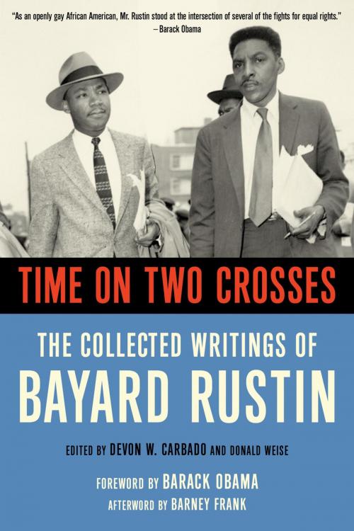 Cover of the book Time on Two Crosses by Devon Carbado, Bayard Rustin, Cleis Press