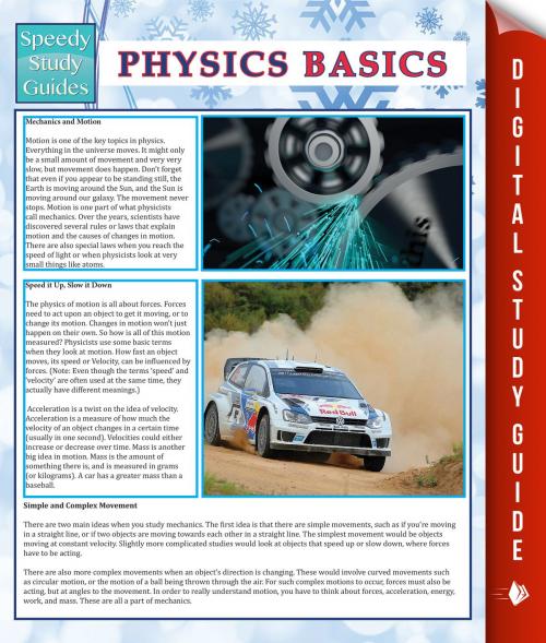 Cover of the book Physics Basics (Speedy Study Guide) by Speedy Publishing, Speedy Publishing LLC