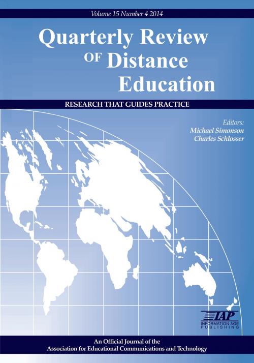 Cover of the book Quarterly Review of Distance Education by , Information Age Publishing