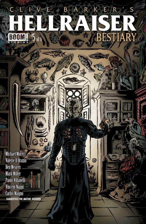 Cover of the book Clive Barker's Hellraiser Bestiary #5 by Clive Barker, Michael Moreci, BOOM! Studios