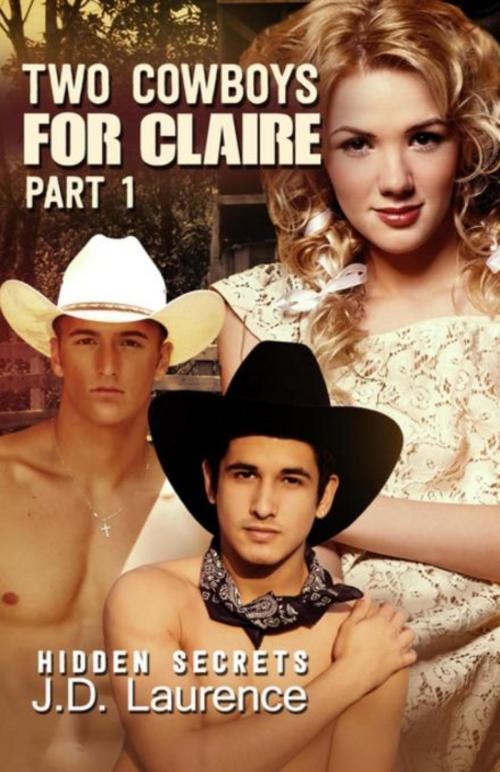Cover of the book Two Cowboys for Claire Part 1 by J.D. Laurence, Narcita Hamilton