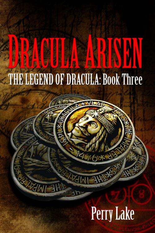 Cover of the book Dracula Arisen by Perry Lake, Double Dragon Publishing