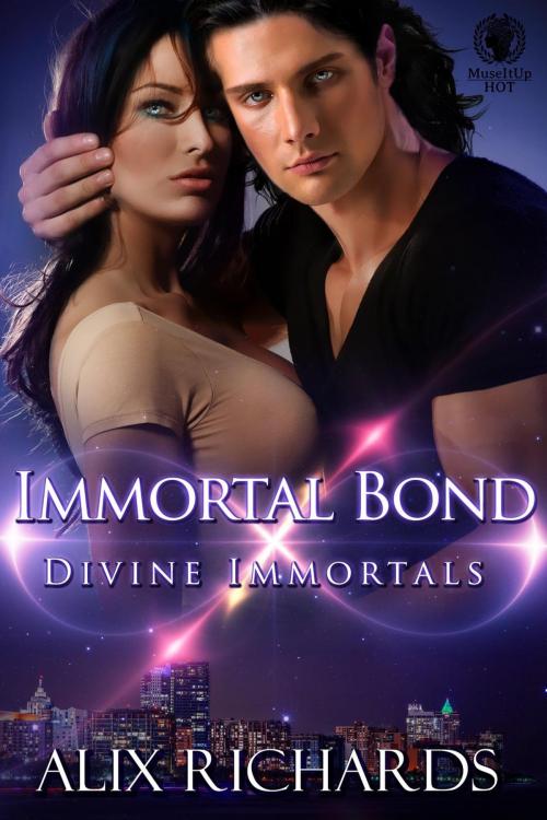 Cover of the book Immortal Bond by Alix Richards, MuseItUp Publishing
